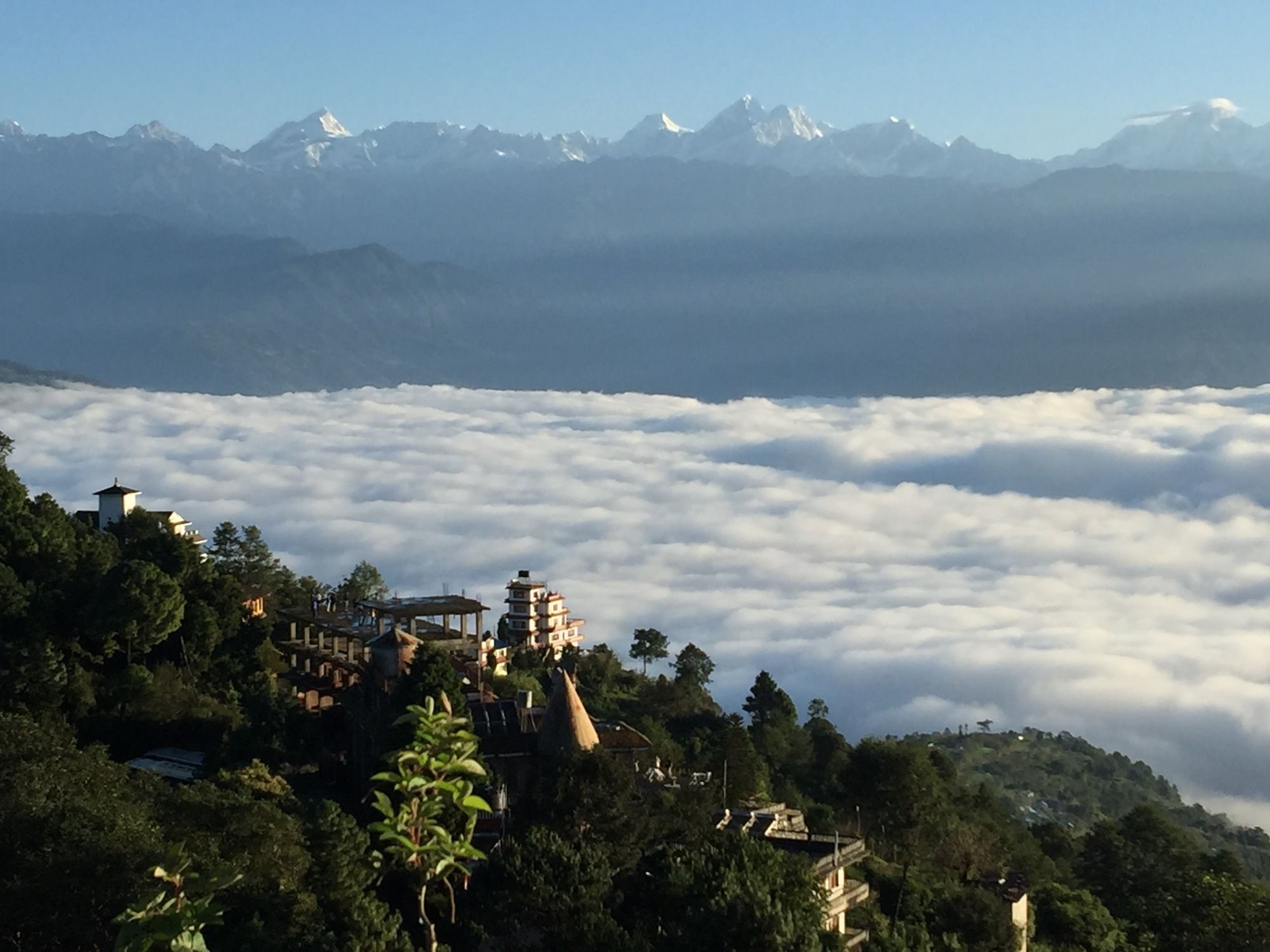 Everest Manla Resort Nagarkot Exterior foto